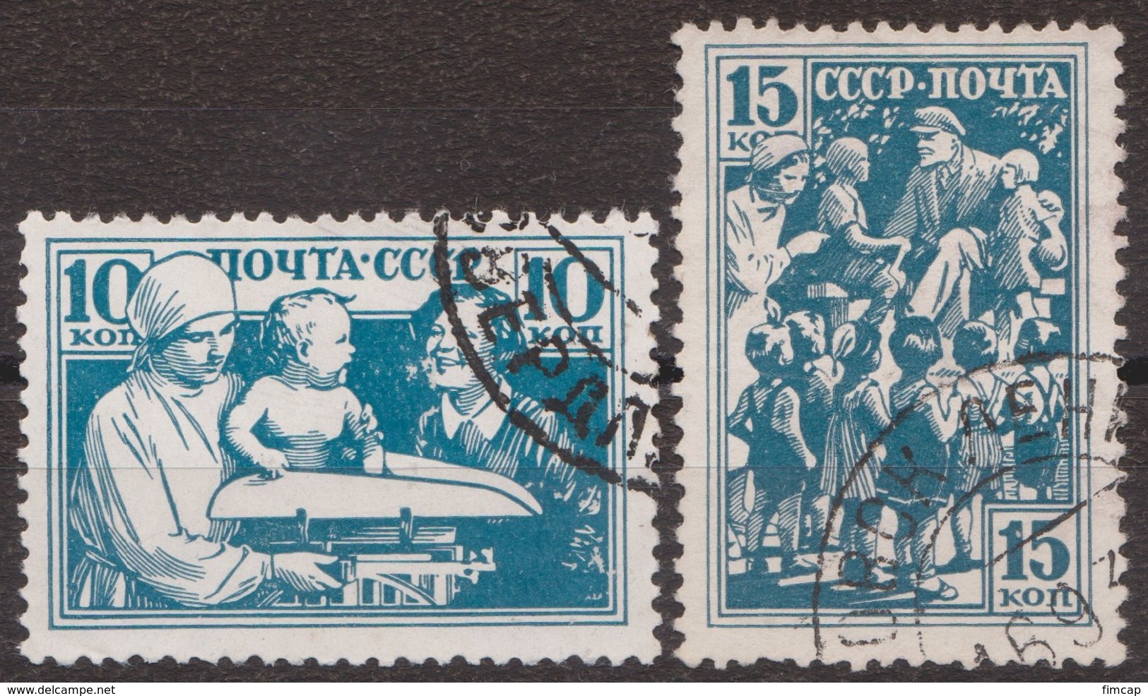 Russia 1938 Mi 618-619 Used - Gebraucht