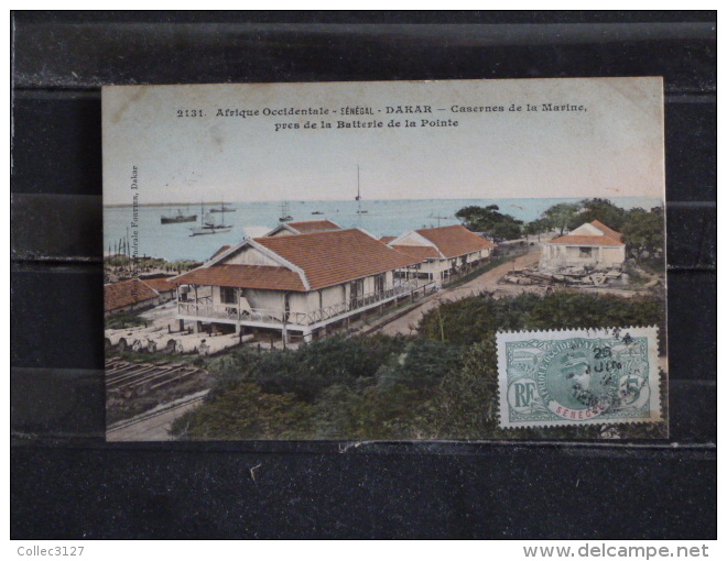 Z23  - Afrique Occidentale - Senegal - Dakar Casernes De La Marine Près De La Batterie De La Pointe - Collection Fortier - Sénégal