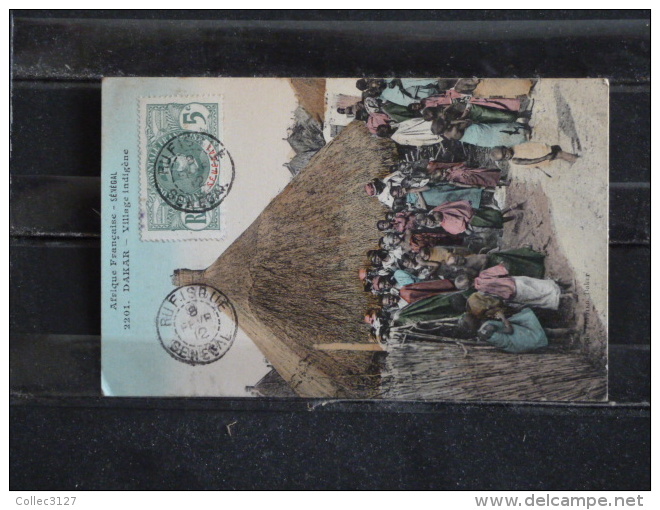 Z23  - Afrique Occidentale - Senegal -  Dakar - Village Indigene - Collection Fortier - Sénégal