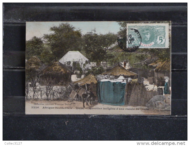 Z23  - Afrique Occidentale - Sénégal - Quartier Indigene D'une Escale De Traite   - Collection Fortier - Senegal
