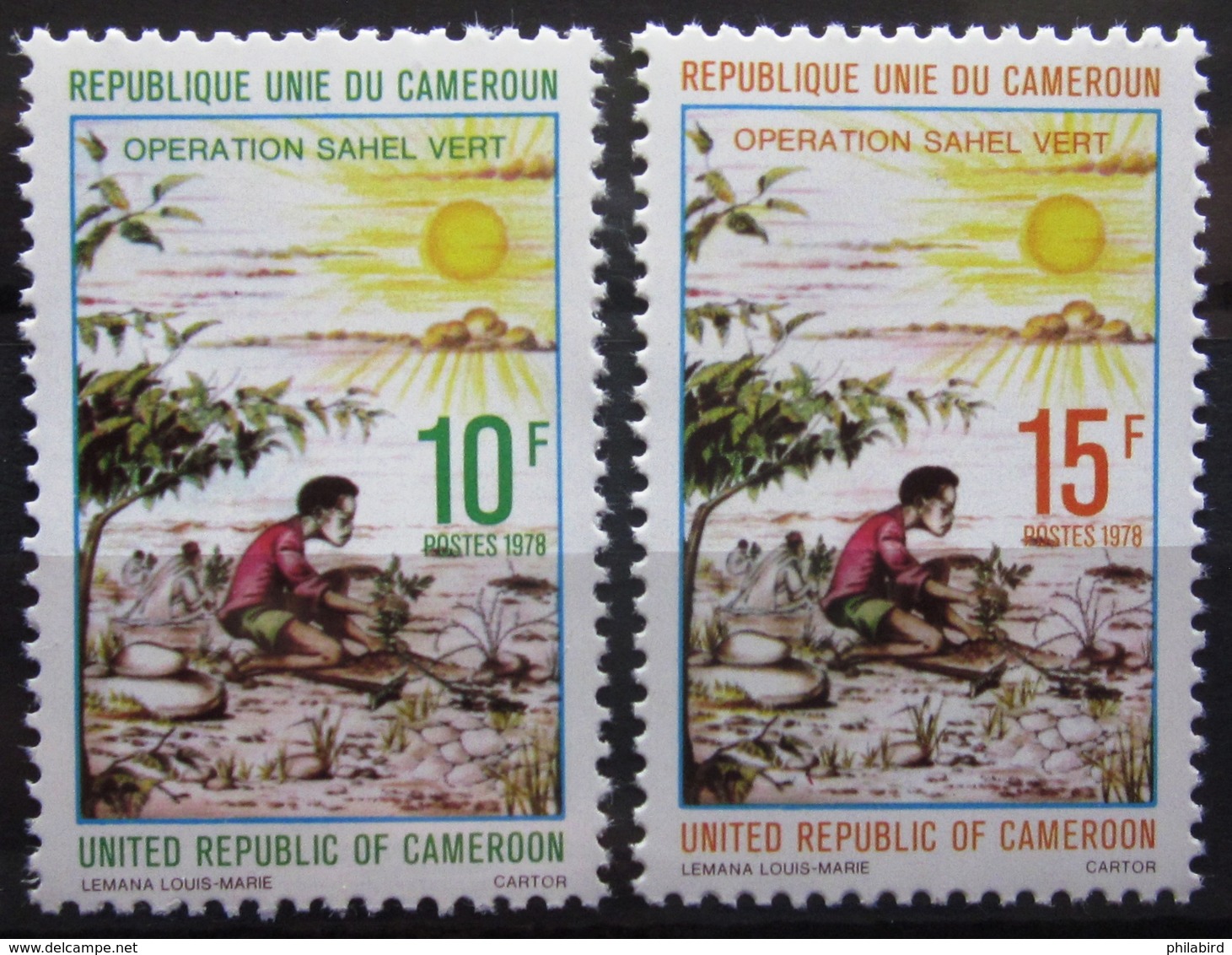 CAMEROUN                N° 627/628             NEUF** - Camerún (1960-...)