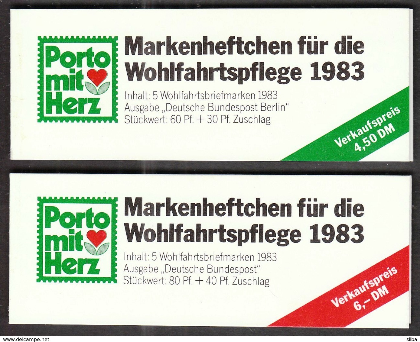 Germany 1983 / Wohlfahrtspflege / Flowers / Markenheftchen, Booklet, Carnet MNH - Altri & Non Classificati