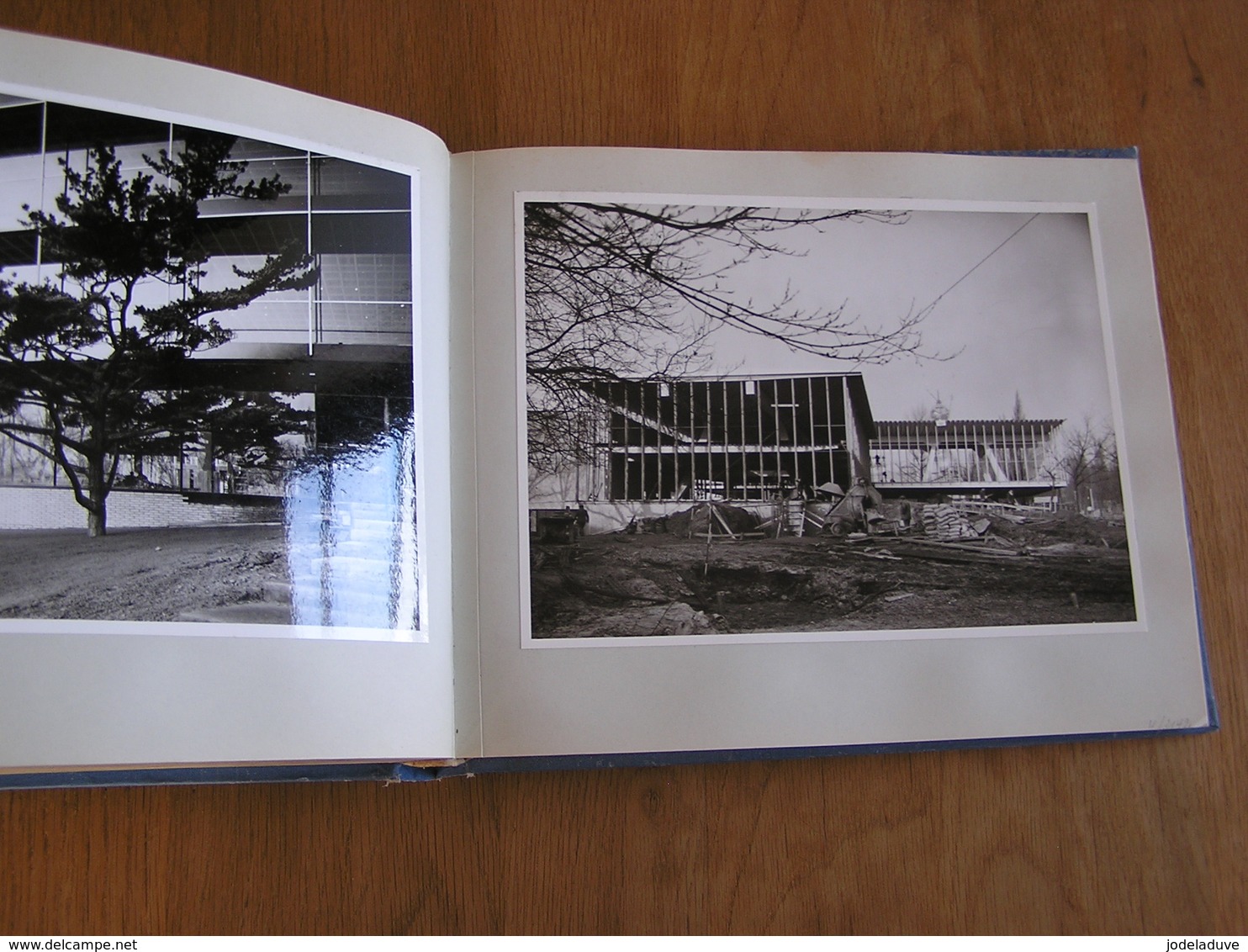 EXPO 58 Rare Album Photos Grandes Photographies 22,5 X 17,5 Atomium Construction Exposition Universelle 1958 Bruxelles