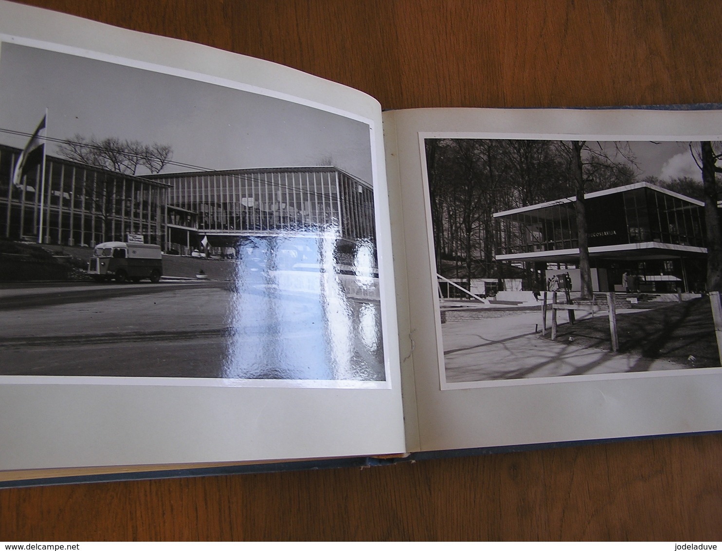 EXPO 58 Rare Album Photos Grandes Photographies 22,5 X 17,5 Atomium Construction Exposition Universelle 1958 Bruxelles