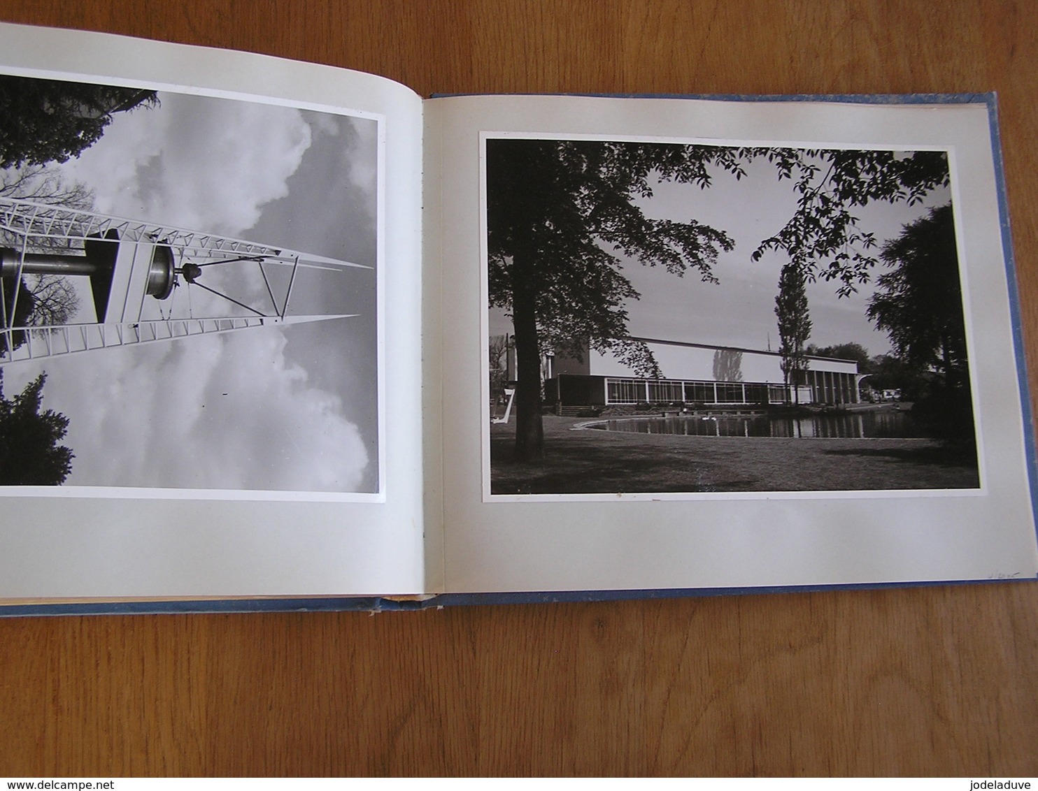 EXPO 58 Rare Album Photos Grandes Photographies 22,5 X 17,5 Atomium Construction Exposition Universelle 1958 Bruxelles