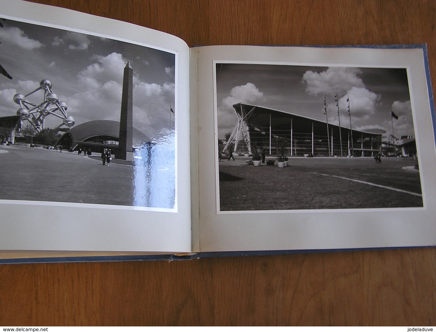 EXPO 58 Rare Album Photos Grandes Photographies 22,5 X 17,5 Atomium Construction Exposition Universelle 1958 Bruxelles