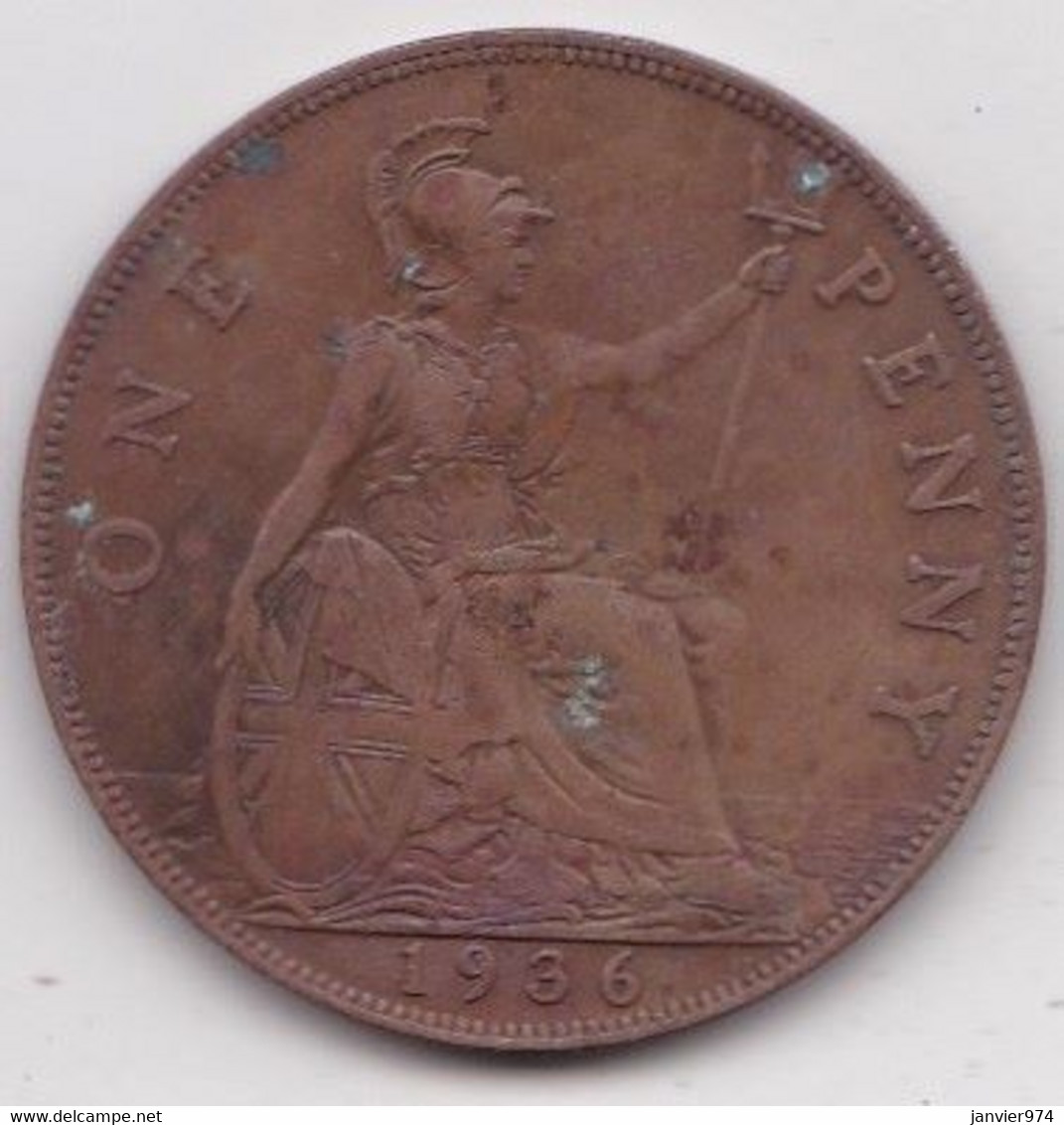 Grande-Bretagne. 1 Penny 1936. George V - Otros & Sin Clasificación