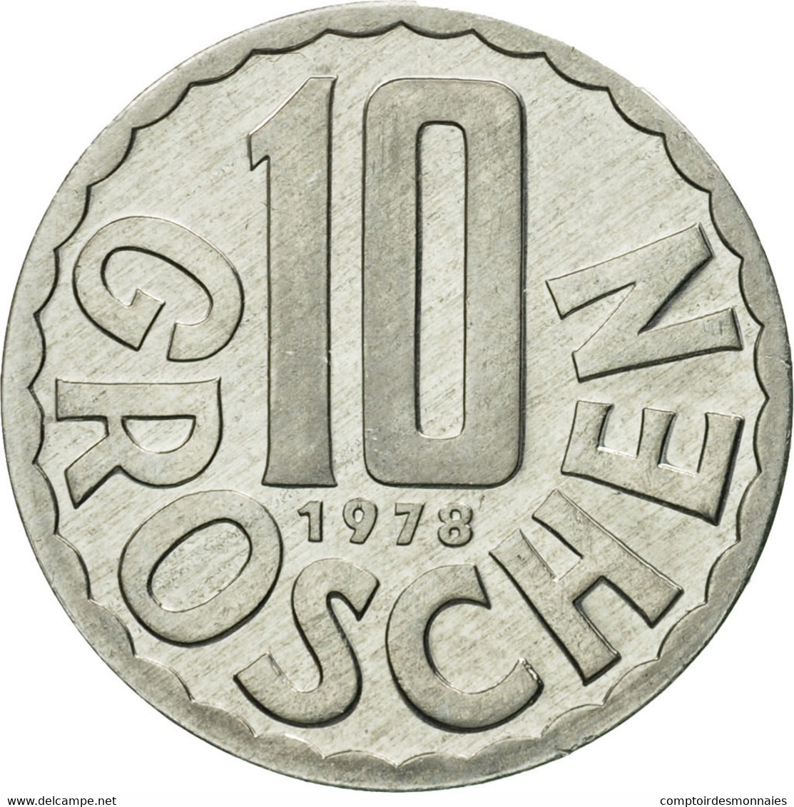 Monnaie, Autriche, 10 Groschen, 1978, Vienna, SPL, Aluminium, KM:2878 - Autriche