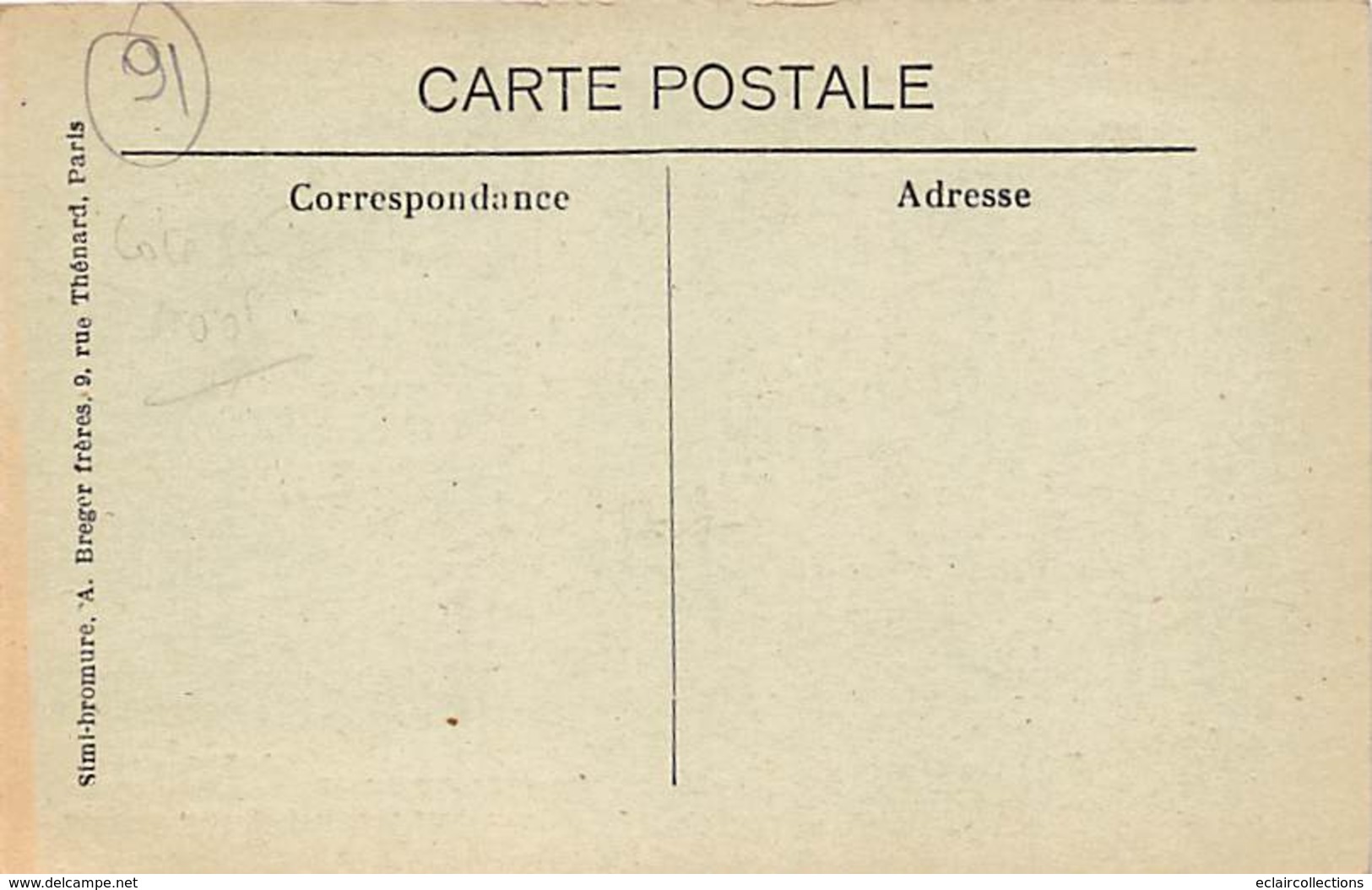 Vert Le Grand     91     Départ De L'omnibus à La Gare Avec La Colonie Du 3ème Arrdt         (voir Scan) - Autres & Non Classés