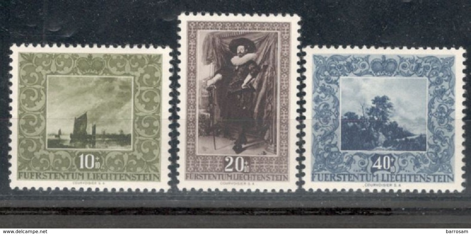 Liechtenstein1951:Michel301-3(Sc.B19-21) Mnh** Cat.Value $59) - Ongebruikt