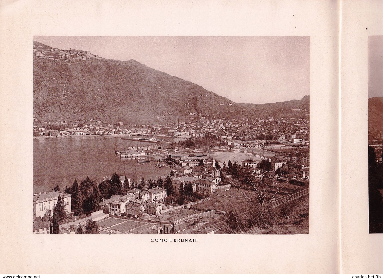 RARO !! VERS 1920 - GUIDA TURISTICA - GUIDE TOURISTIQUE *** LAGO DI LUGANO & LAGO DI COMO *** - Cuadernillos Turísticos