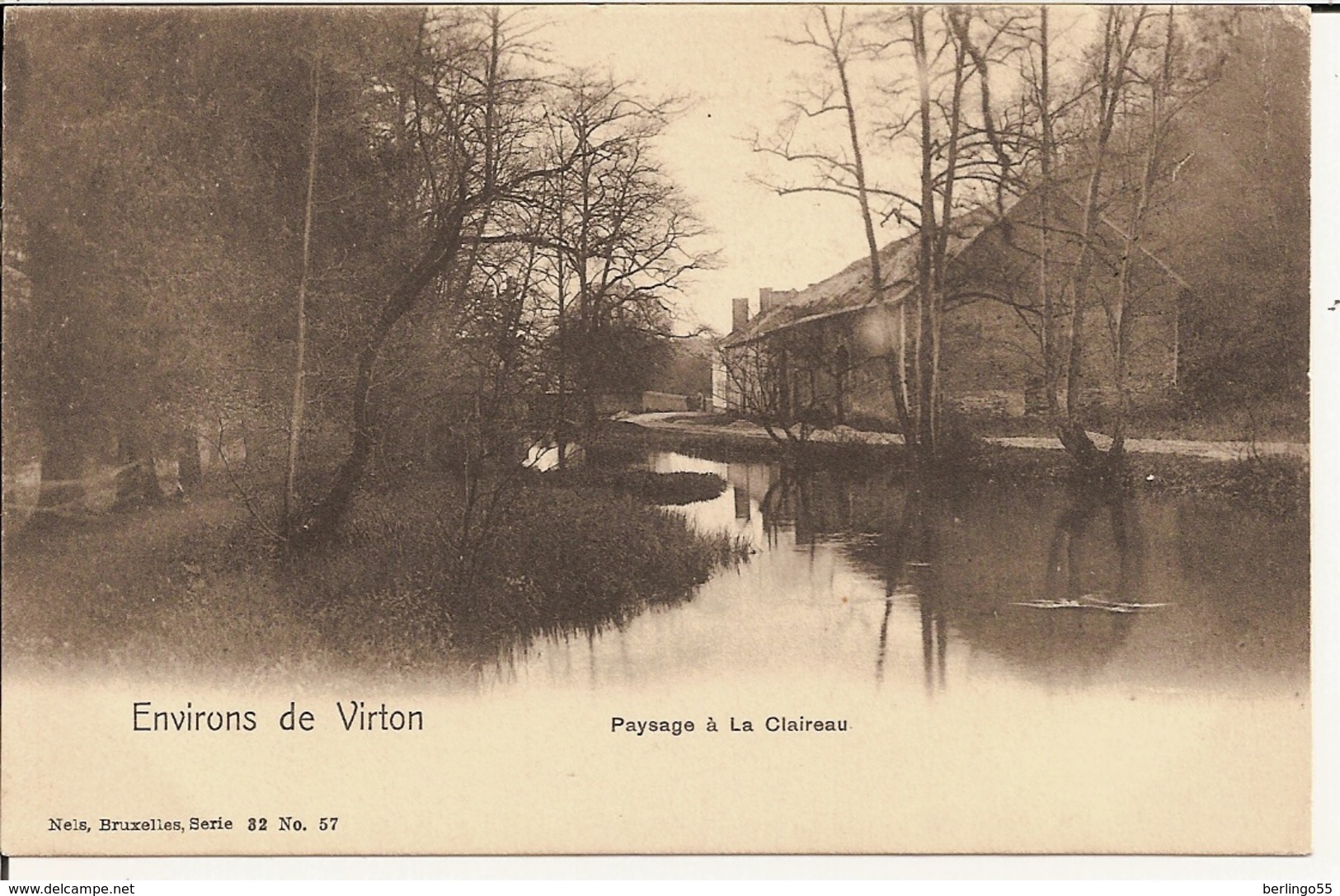 Virton - Paysage à La Claireau 1904 - Virton