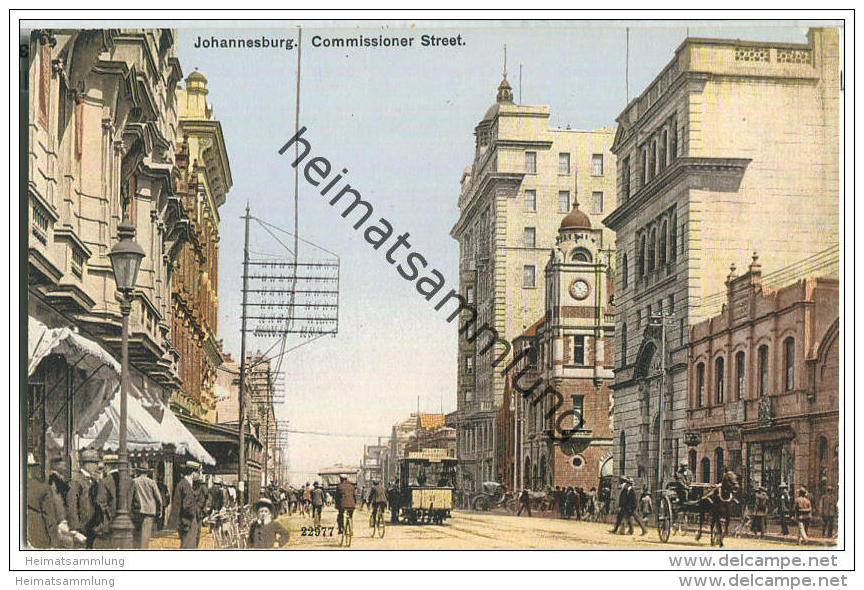 Johannesburg - Commissioner Street - Strassenbahn - Südafrika