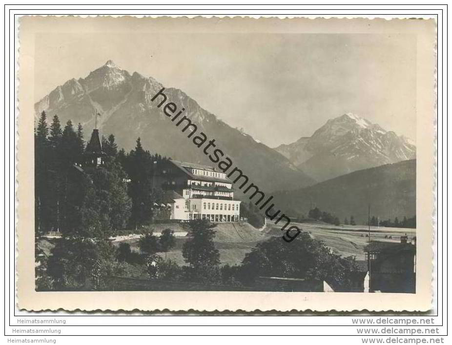 Igls Bei Innsbruck - Grand-Hotel Iglerhof - Foto-AK Grossformat - Igls