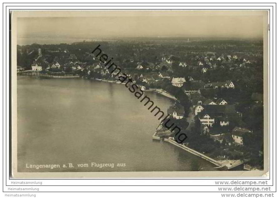 Langenargen Am Bodensee - Luftbild - Foto-AK - Langenargen