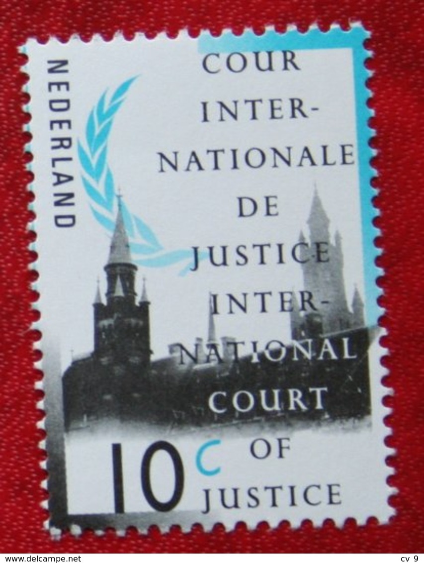 10 Ct Court Internationale De Justice Cour NVPH D45 D 45 1989-1994 POSTFRIS / MNH ** NEDERLAND / NIEDERLANDE - Officials