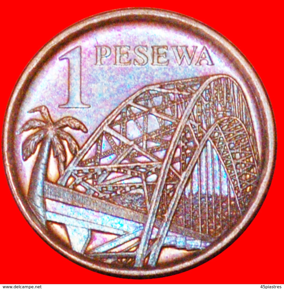 # BRIDGE: GHANA ★ 1 PESEWA 2007! LOW START ★ NO RESERVE! - Ghana