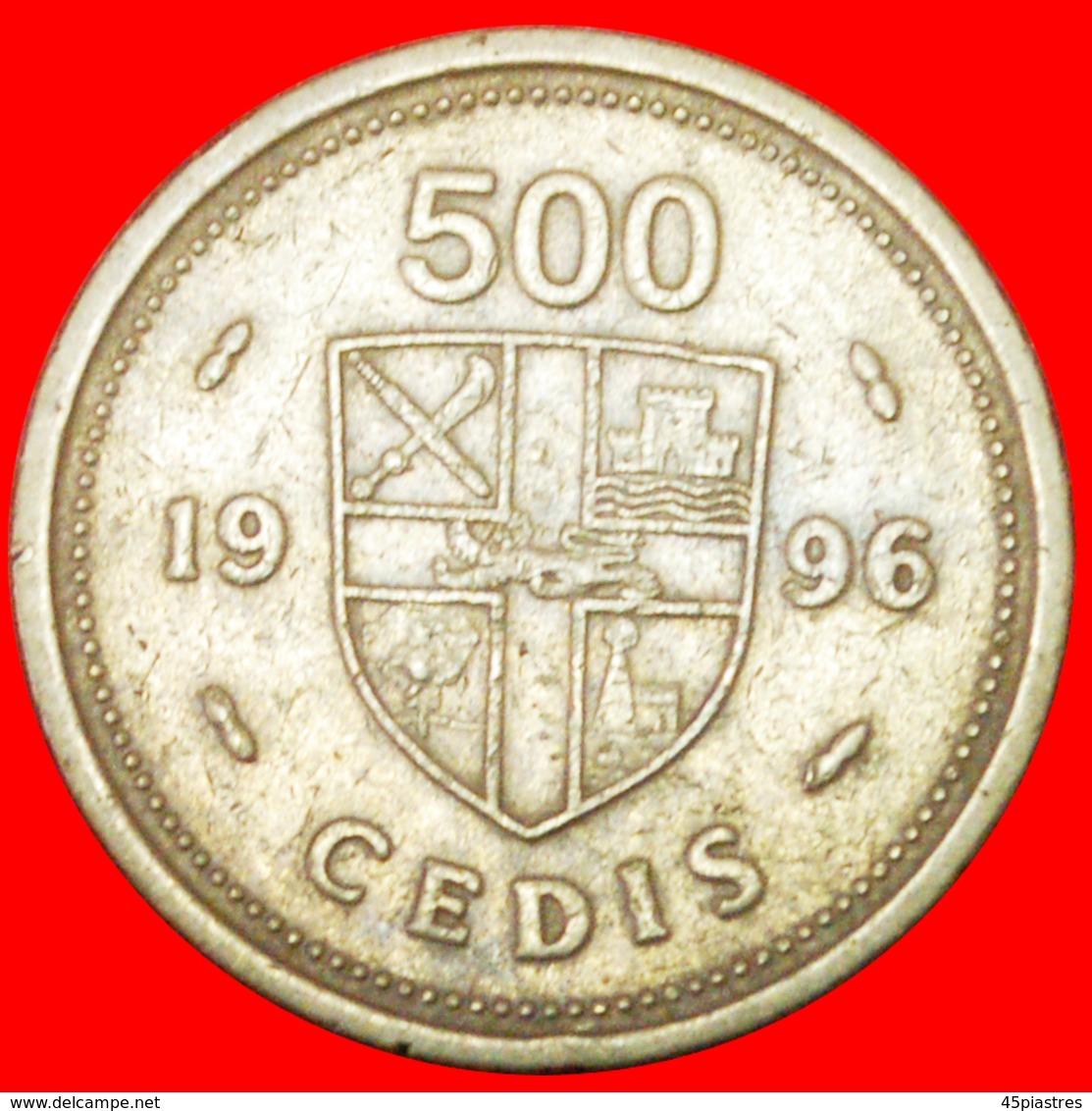 # DRUMS: GHANA ★ 500 CEDIS 1996! LOW START ★ NO RESERVE! - Ghana