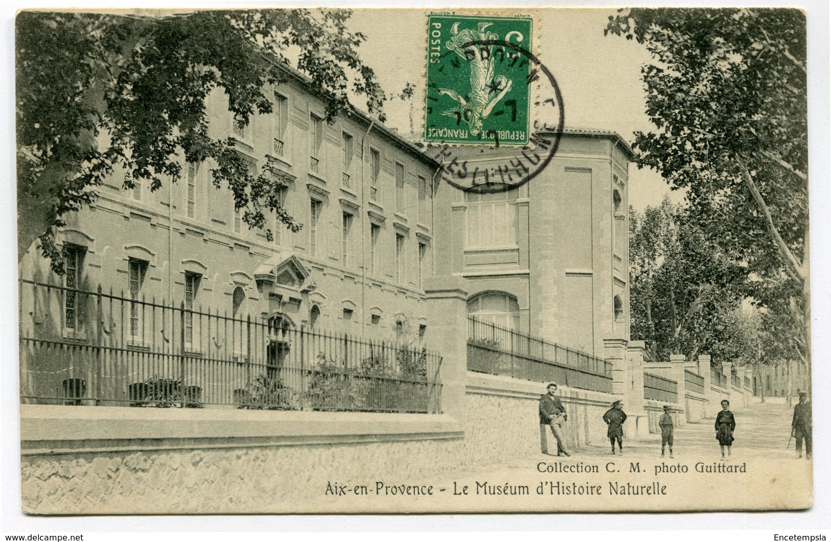 CPA - Carte Postale - France - Aix En Provence - Le Muséum D'Histoire Naturelle - 1909  ( CP4937 ) - Aix En Provence