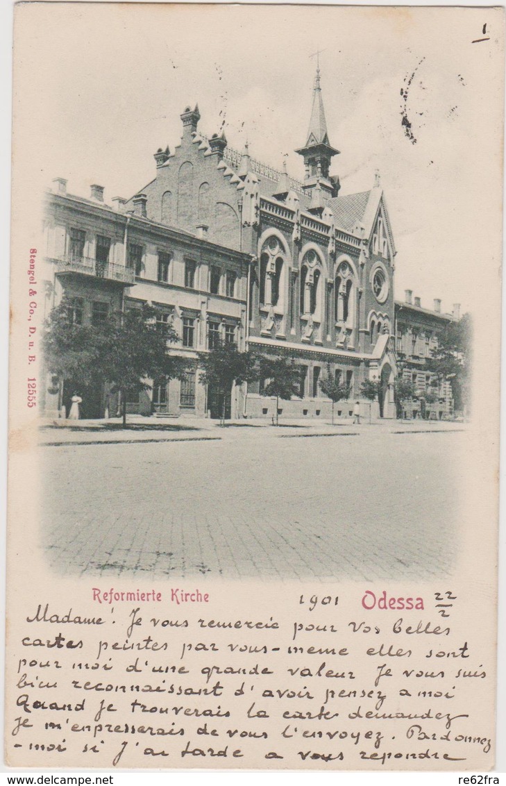 Reformierte Kirche Odessa, Ukraine - F.p.- Fine '1800 - Ucraina