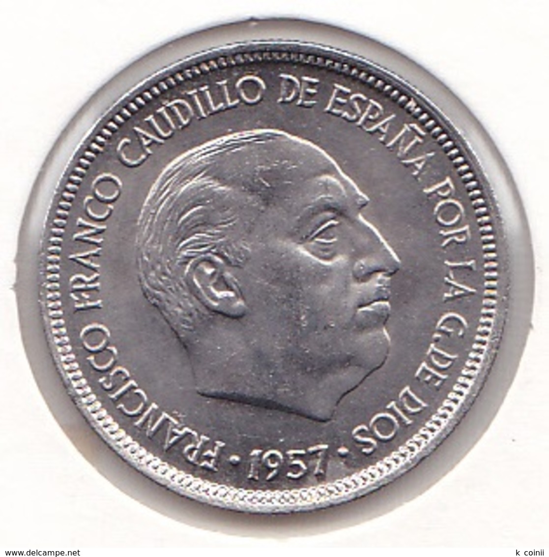 Spain - 5 Pesetas 1957/75 - UNC - 5 Pesetas