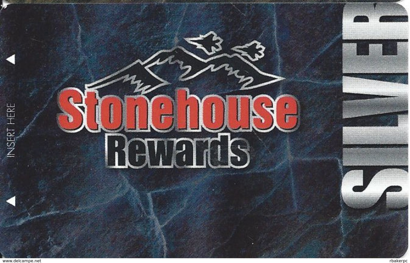 Stonehouse Bar & Grill - Las Vegas NV - BLANK Pub / Slot Card - Casino Cards