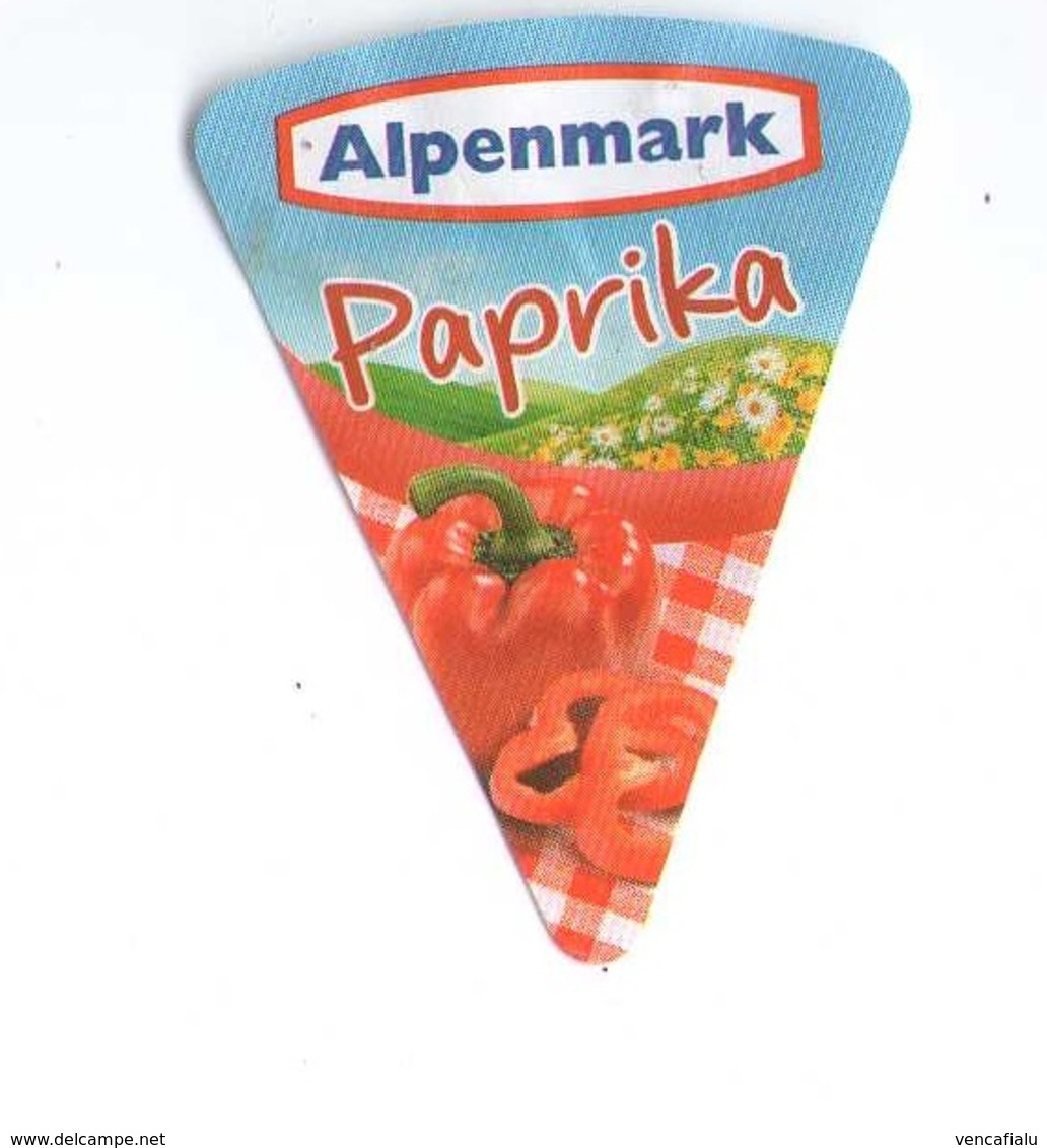 Germany, Bavaria - With Paprika, Mark ALPENMARK, Used - Fromage