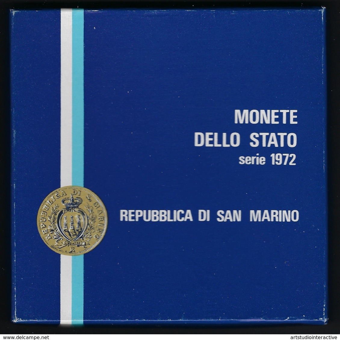 1972 SAN MARINO DIVISIONALE FDC IN FOLDER ORIGINALE - San Marino