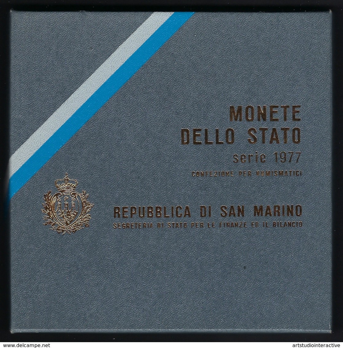 1977 SAN MARINO DIVISIONALE FDC IN FOLDER ORIGINALE - San Marino