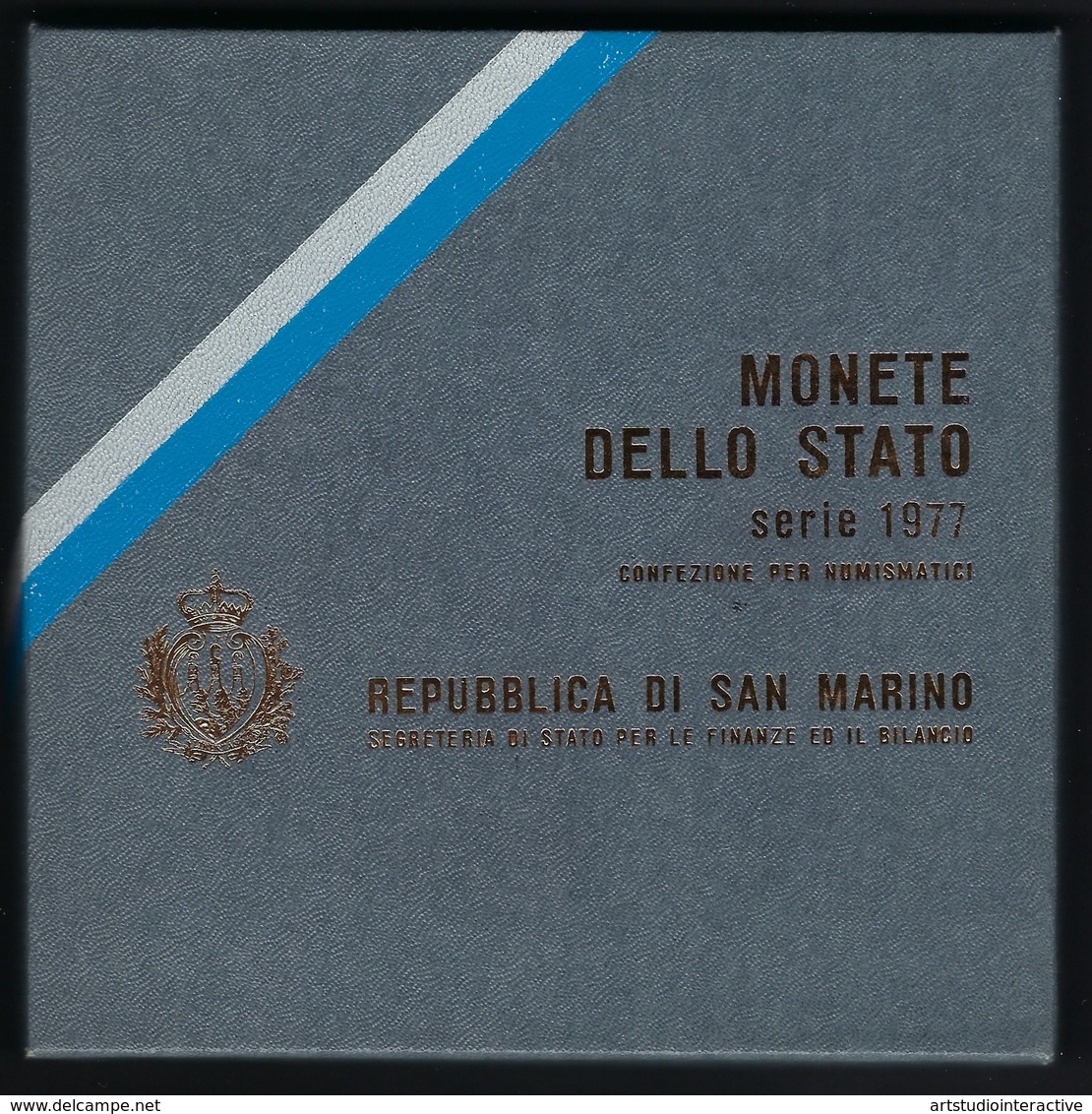 1977 SAN MARINO DIVISIONALE FDC IN FOLDER ORIGINALE - San Marino