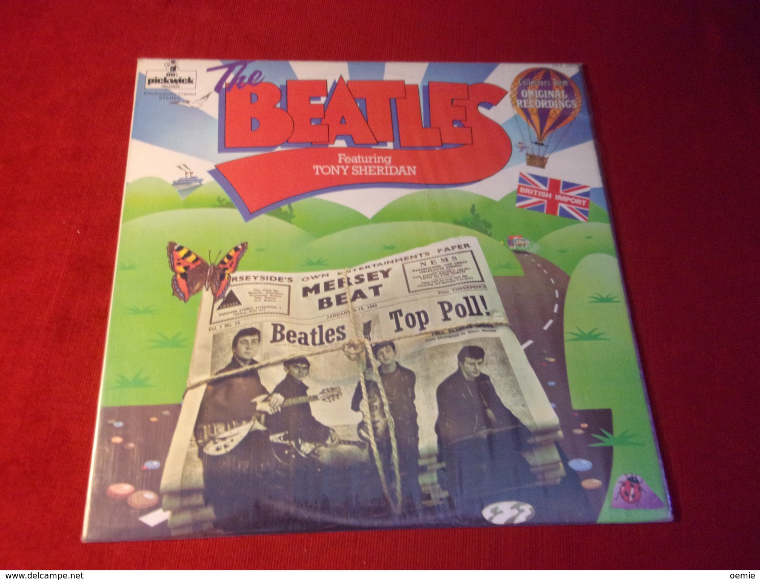 THE  BEATLES  °  FEATURING TONY SHERIDAN   12 TITRES  BRITISH  IMPORT - Other - English Music