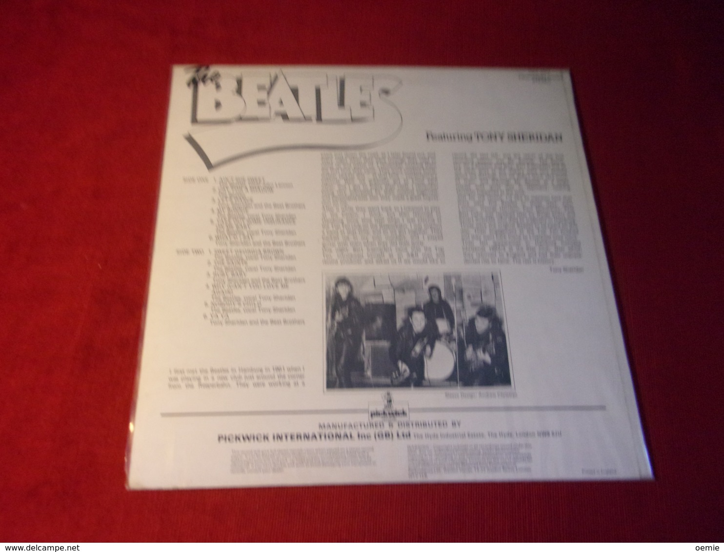 THE  BEATLES  °  FEATURING TONY SHERIDAN   12 TITRES  BRITISH  IMPORT - Other - English Music