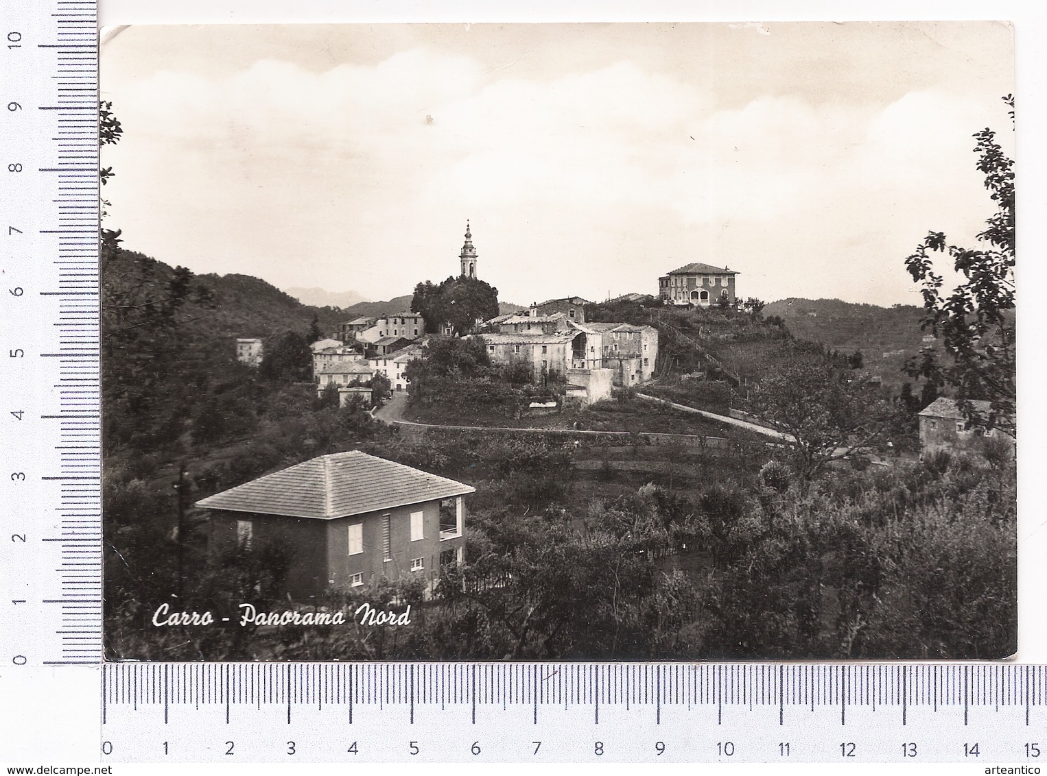 Carro ~ Panorama Nord ~ 1961 ~ Ed. Paganini ~ Foto Civicchioli - Altri & Non Classificati