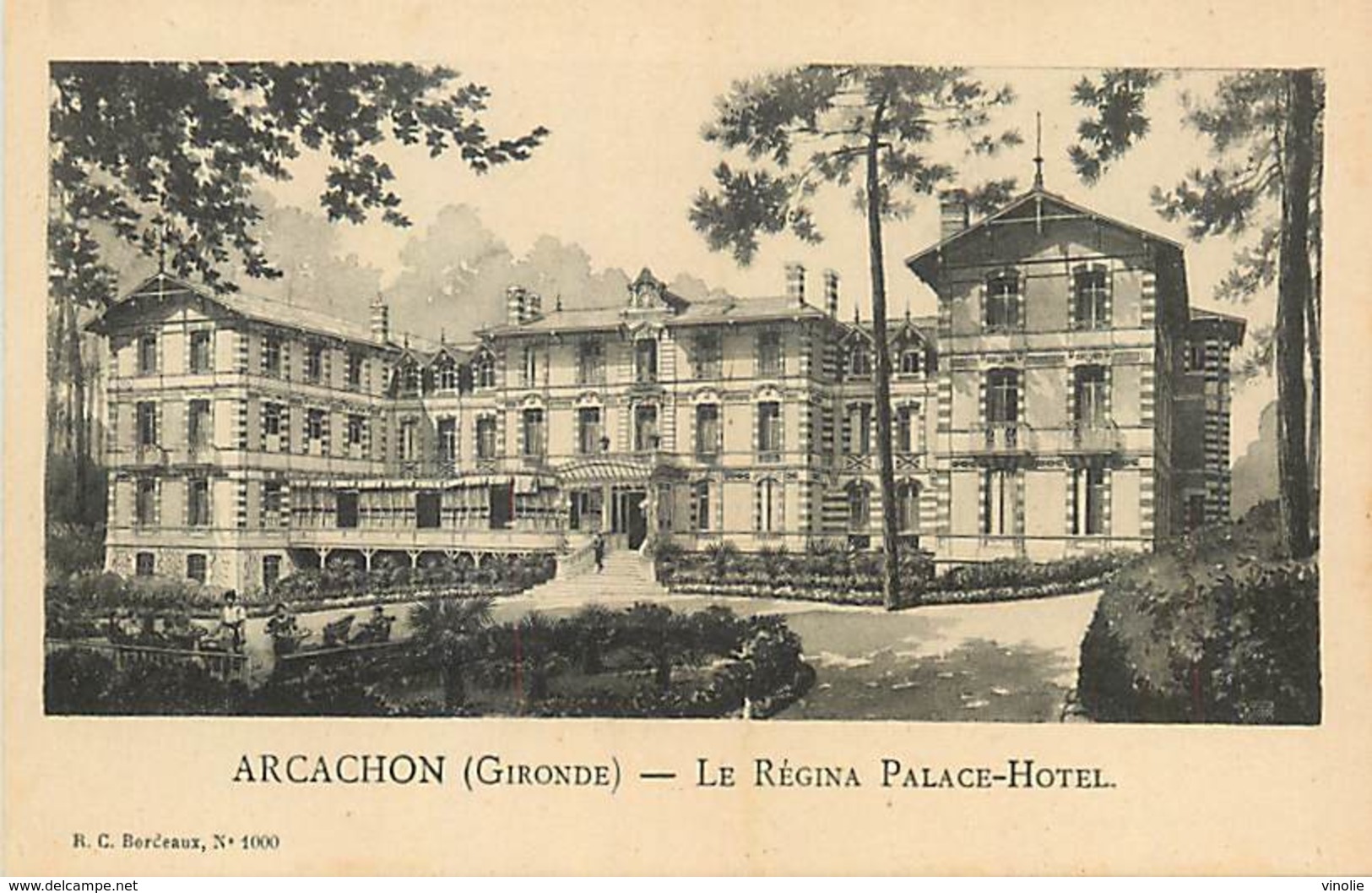 P-Mon18 - 4394 : ARCACHON. LE REGINA. PALACE-HOTEL - Arcachon