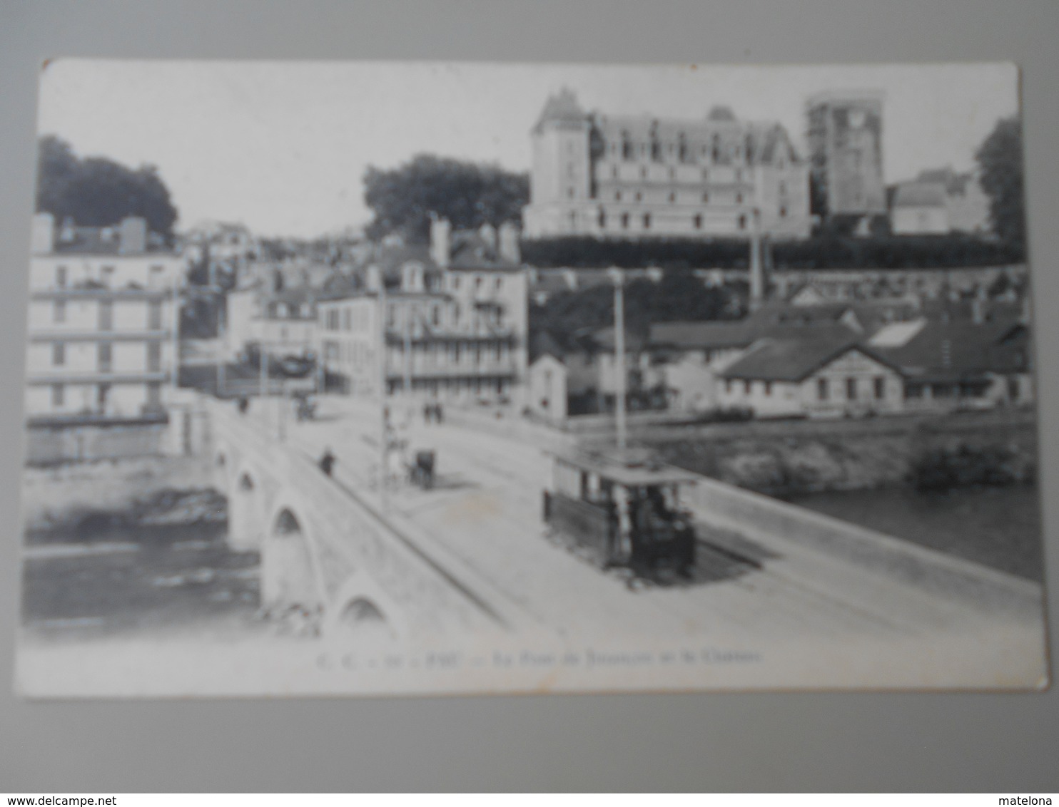 PYRENEES ATLANTIQUES PAU LE PONT DE JURANCON ET LE CHATEAU - Pau