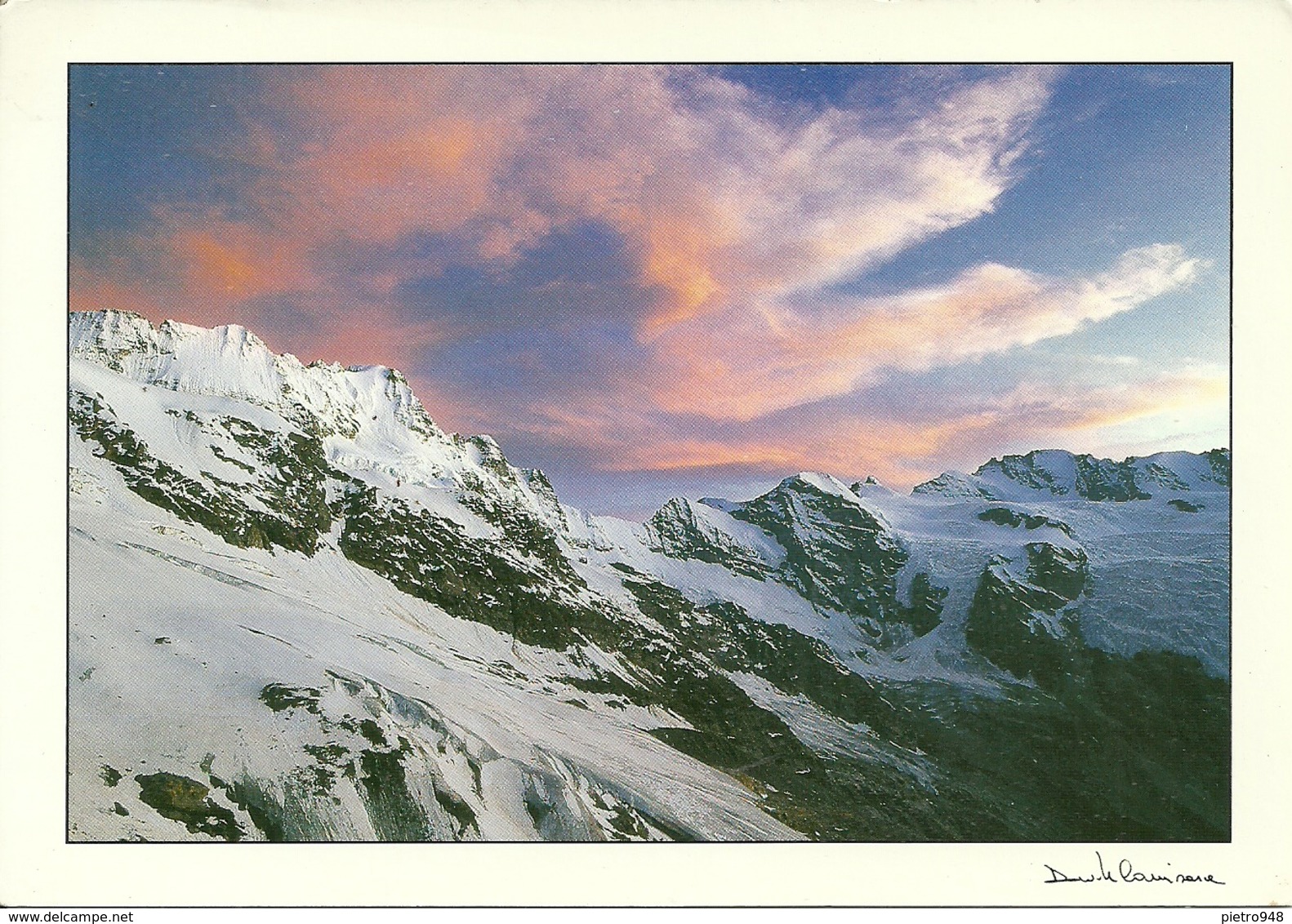 Gran Paradiso (Valle D'Aosta) Panorama Dal Bivacco Money, Fotografo Davide Camisasca - Altri & Non Classificati