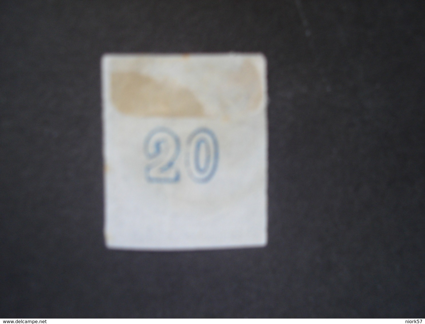 GREECE USED LARGE HERMES HEADS 20LL 2 PHOTO POSTMARK AGRINIO - Other & Unclassified