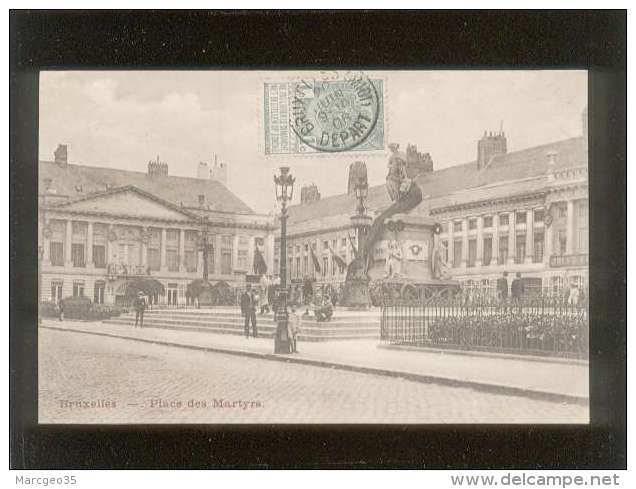 Bruxelles Place Des Martyrs Pas D'éditeur - Marktpleinen, Pleinen