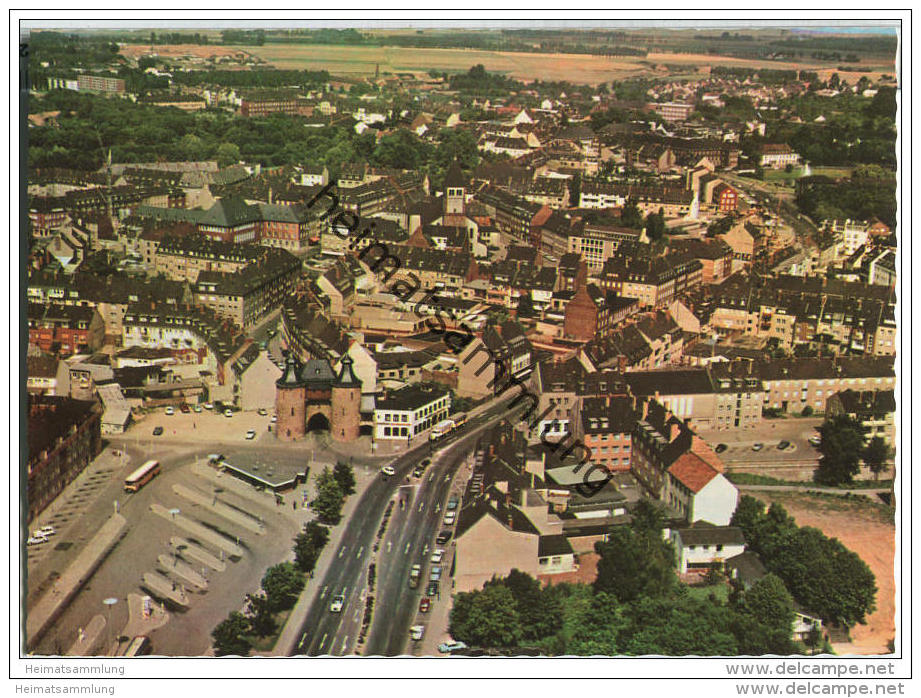 Jülich - Luftbild - Foto-AK - Juelich