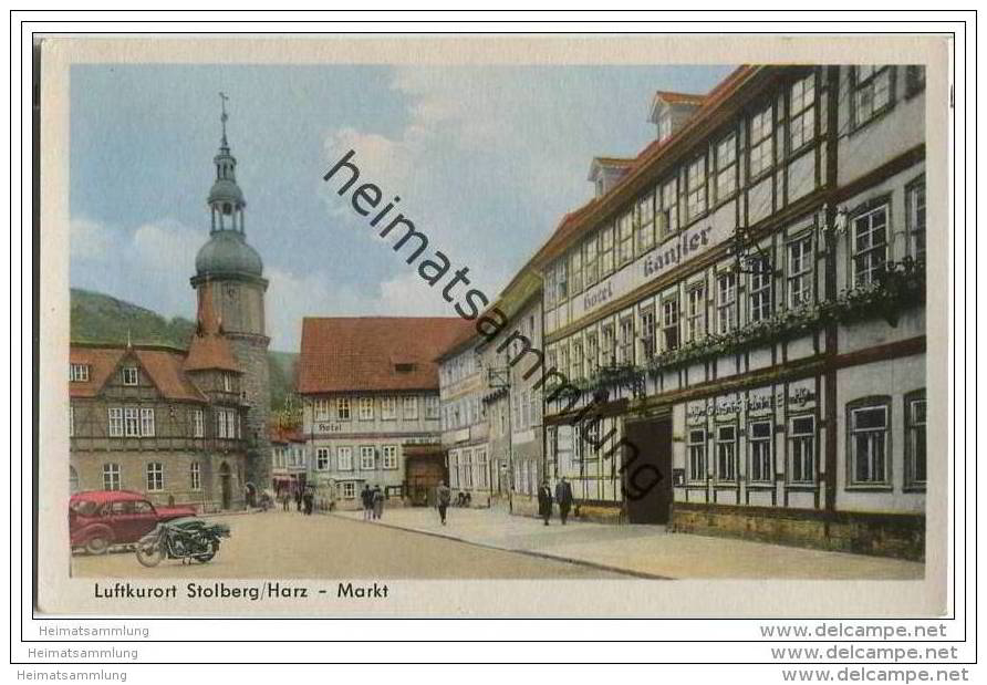 Stolberg - Markt - Hotel Kanzler - Stolberg (Harz)