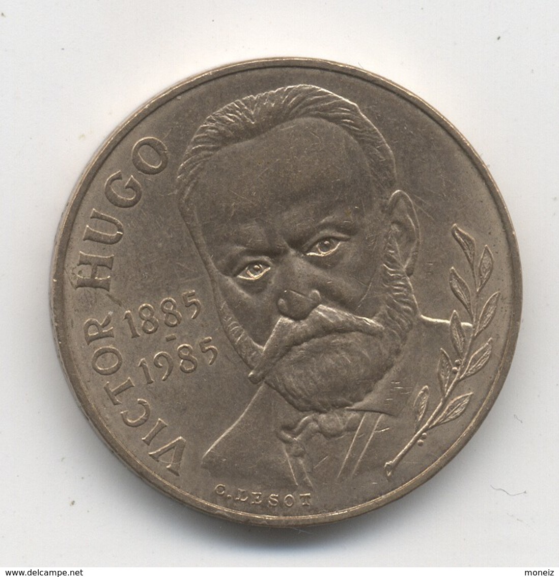 10 Francs VICTOR HUGO 1985  TB/TTB - 10 Francs