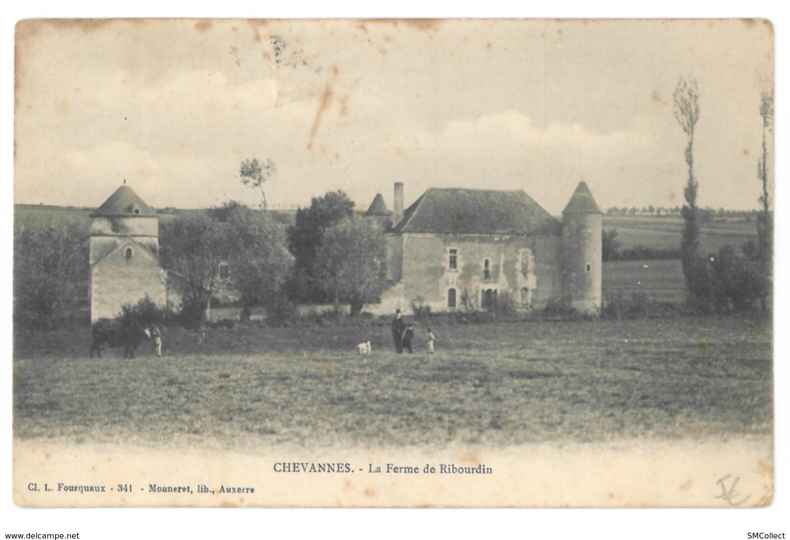 89 Chevannes, Ferme Du Ribourdin (A4p31) - Chevannes