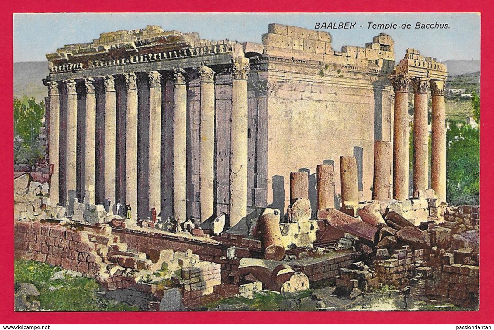 CPA Liban - Baalbek - Temple De Bacchus - Liban