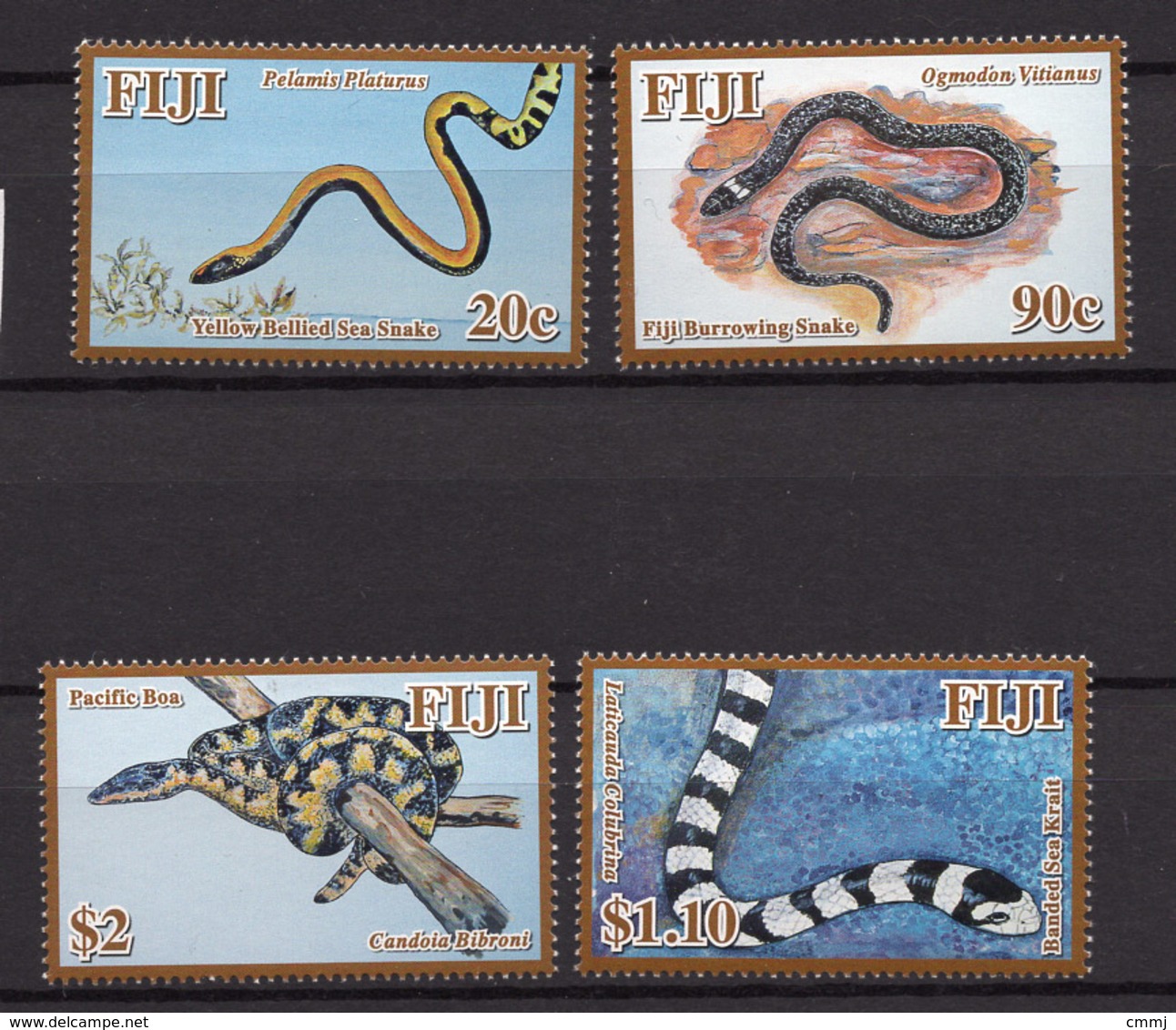 2010 - FIJI -  Mi. Nr. 1288/1291 - NH - (UP.207.25) - Fiji (1970-...)