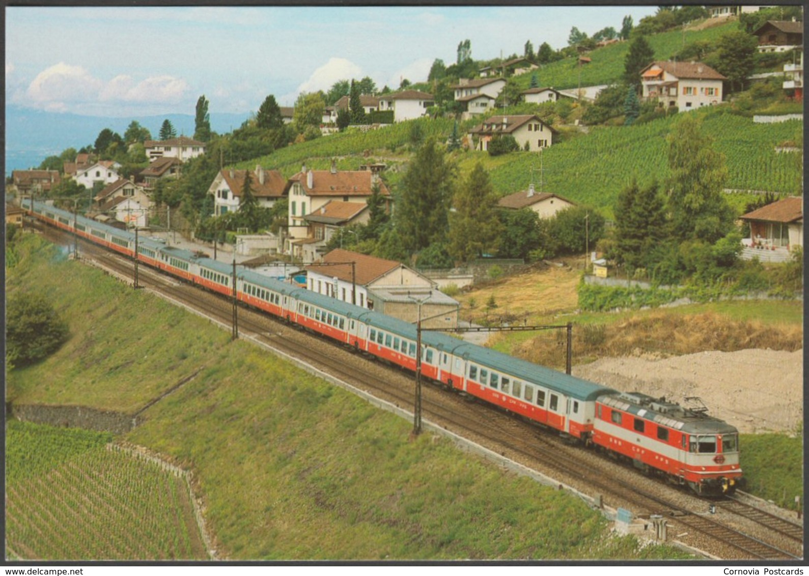 Schweizerischen Bundesbahnen Elektro-Schnellzuglokomotive Re 4/4 II - Reiju AK - Treni