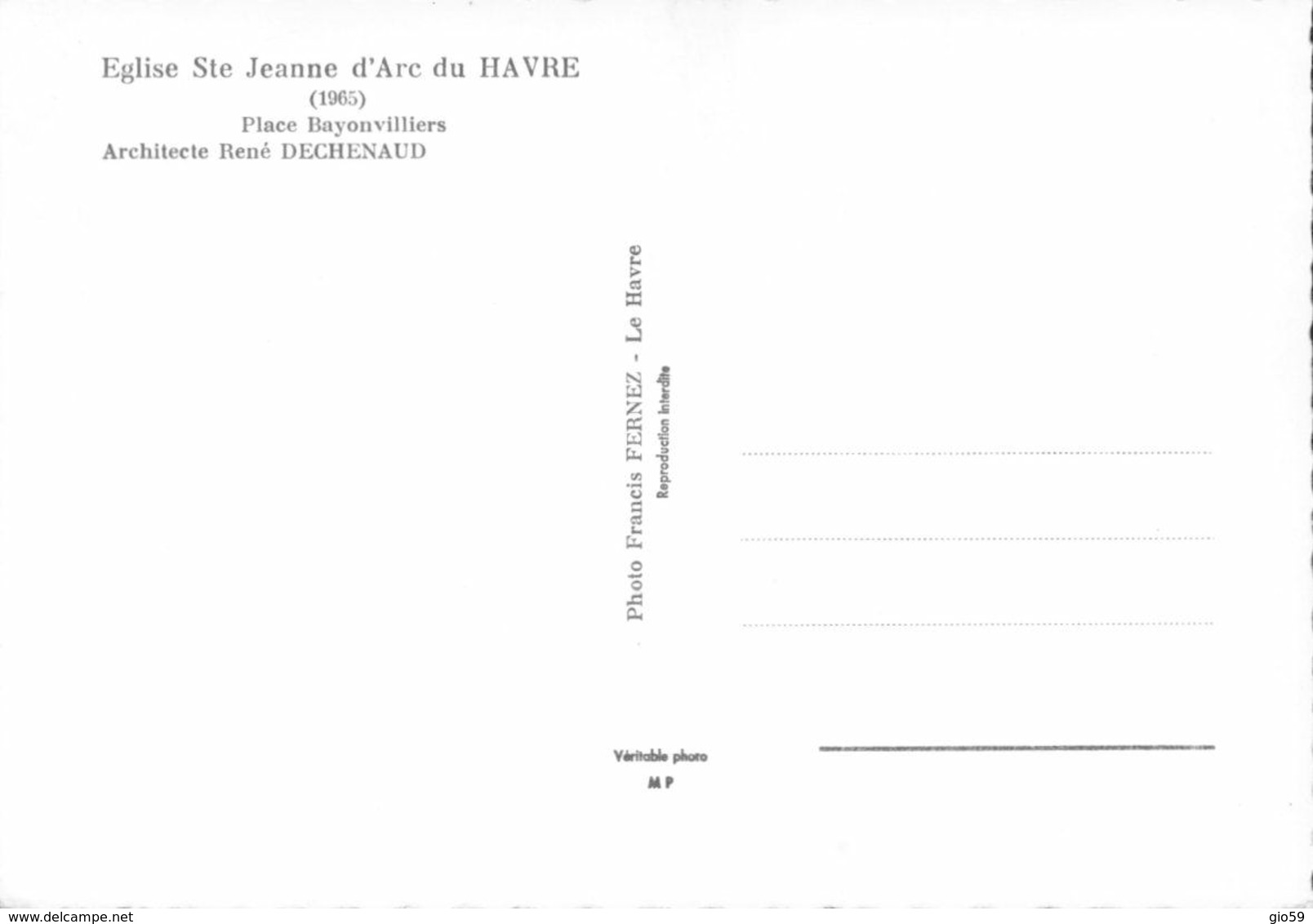 76  LE HAVRE - Eglise SAINTE JEANNE D'ARC / A 222 - Unclassified