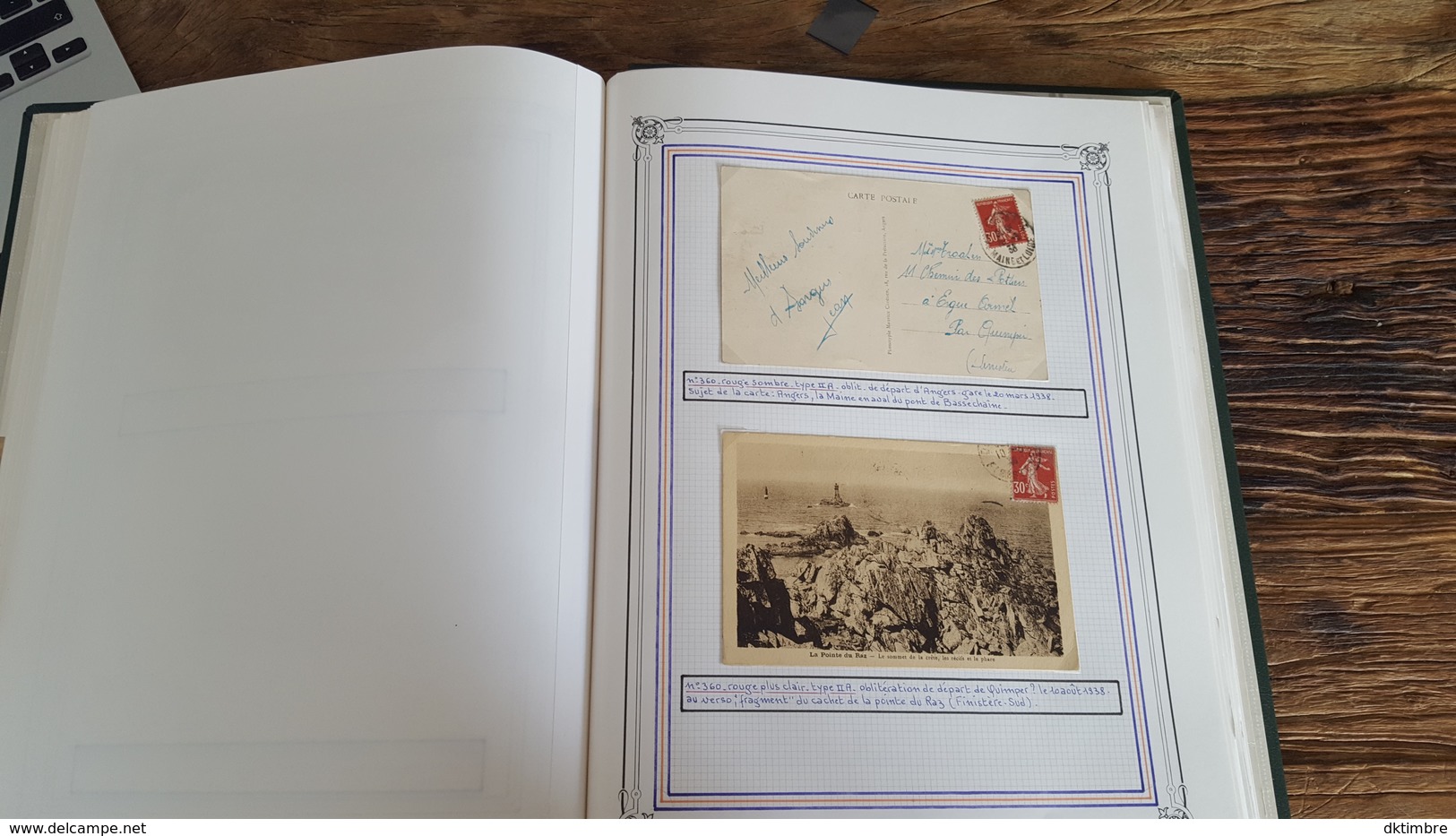 LOT 410015 ALBUM TIMBRE DE FRANCE OBLITERE SUPERBE ETUDE DETAILLE GROSSE COTE PORT A 10 EUROS