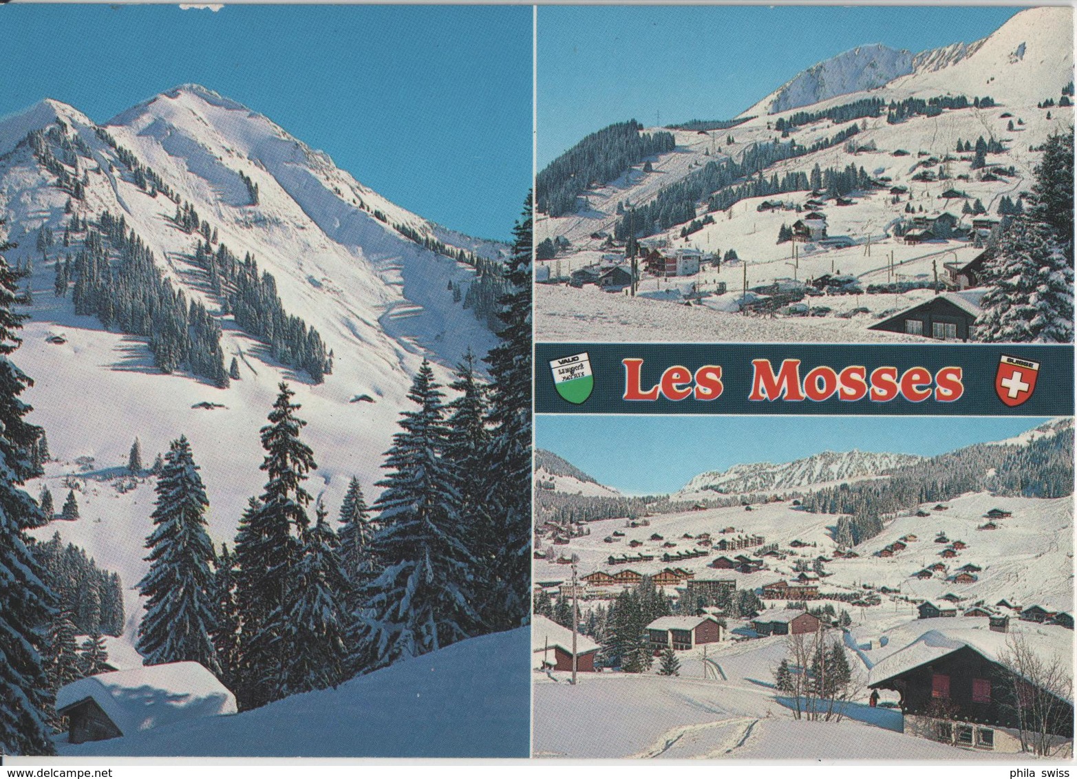 Les Mosses - Im Winter En Hiver - Photo: Perrochet - Other & Unclassified