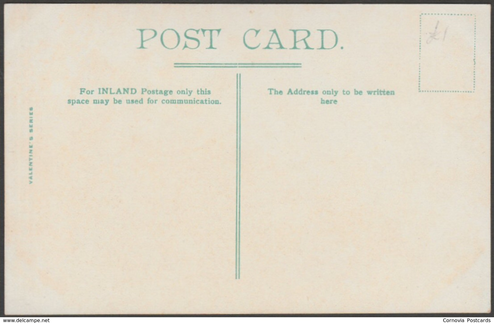 Rock Walk, Torquay, Devon, C.1905 - Valentine's Postcard - Torquay