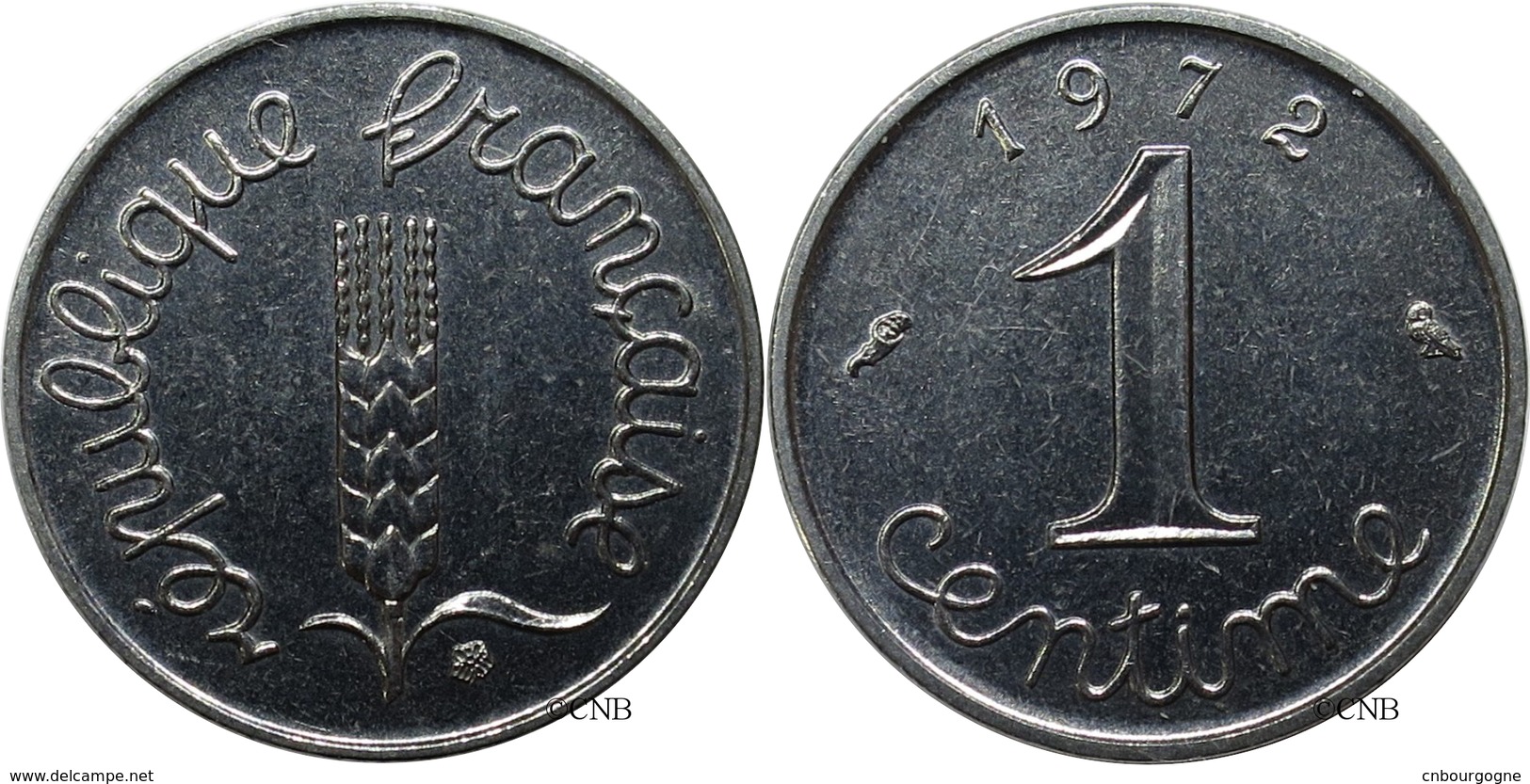 France - Ve République - 1 Centime Épi 1972 - TTB - Fra2888 - Other & Unclassified